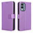 Coque Portefeuille Livre Cuir Etui Clapet BY1 pour Nokia X30 5G Violet