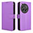 Coque Portefeuille Livre Cuir Etui Clapet BY1 pour OnePlus 12 5G Violet