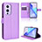 Coque Portefeuille Livre Cuir Etui Clapet BY1 pour OnePlus 9 5G Violet