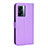 Coque Portefeuille Livre Cuir Etui Clapet BY1 pour Oppo A57 5G Violet