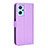 Coque Portefeuille Livre Cuir Etui Clapet BY1 pour Oppo K10 4G Violet