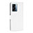Coque Portefeuille Livre Cuir Etui Clapet BY1 pour Oppo K10 5G India Blanc