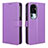 Coque Portefeuille Livre Cuir Etui Clapet BY1 pour Oppo Reno10 Pro+ Plus 5G Violet