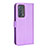 Coque Portefeuille Livre Cuir Etui Clapet BY1 pour Oppo Reno6 Pro 5G Violet