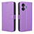 Coque Portefeuille Livre Cuir Etui Clapet BY1 pour Realme GT Neo5 SE 5G Violet