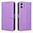 Coque Portefeuille Livre Cuir Etui Clapet BY1 pour Samsung Galaxy A04 4G Violet