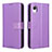 Coque Portefeuille Livre Cuir Etui Clapet BY1 pour Samsung Galaxy A23 5G SC-56C Violet