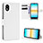 Coque Portefeuille Livre Cuir Etui Clapet BY1 pour Sony Xperia Ace III SOG08 Blanc