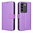 Coque Portefeuille Livre Cuir Etui Clapet BY1 pour Vivo V27 5G Violet