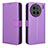 Coque Portefeuille Livre Cuir Etui Clapet BY1 pour Vivo X90 Pro 5G Violet