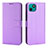 Coque Portefeuille Livre Cuir Etui Clapet BY1 pour Wiko T10 Violet