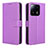 Coque Portefeuille Livre Cuir Etui Clapet BY1 pour Xiaomi Mi 13 5G Violet