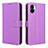 Coque Portefeuille Livre Cuir Etui Clapet BY1 pour Xiaomi Poco C50 Violet