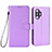 Coque Portefeuille Livre Cuir Etui Clapet BY1 pour Xiaomi Poco F3 GT 5G Violet