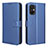 Coque Portefeuille Livre Cuir Etui Clapet BY1 pour Xiaomi Poco M5 4G Bleu