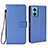 Coque Portefeuille Livre Cuir Etui Clapet BY1 pour Xiaomi Redmi 10 5G Bleu