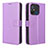 Coque Portefeuille Livre Cuir Etui Clapet BY1 pour Xiaomi Redmi 11A 4G Violet