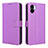 Coque Portefeuille Livre Cuir Etui Clapet BY1 pour Xiaomi Redmi A1 Violet