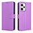 Coque Portefeuille Livre Cuir Etui Clapet BY1 pour Xiaomi Redmi Note 12 Explorer Violet