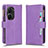 Coque Portefeuille Livre Cuir Etui Clapet BY2 pour Asus ZenFone 10 Violet