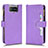 Coque Portefeuille Livre Cuir Etui Clapet BY2 pour Asus Zenfone 7 ZS670KS Violet
