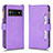 Coque Portefeuille Livre Cuir Etui Clapet BY2 pour Google Pixel 6a 5G Violet