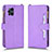 Coque Portefeuille Livre Cuir Etui Clapet BY2 pour Oppo Find X3 Pro 5G Violet