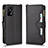 Coque Portefeuille Livre Cuir Etui Clapet BY2 pour Realme GT Neo 2T 5G Noir