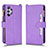 Coque Portefeuille Livre Cuir Etui Clapet BY2 pour Samsung Galaxy A32 5G Violet