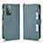Coque Portefeuille Livre Cuir Etui Clapet BY2 pour Samsung Galaxy A52 4G Vert