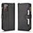 Coque Portefeuille Livre Cuir Etui Clapet BY2 pour Samsung Galaxy Note 20 Ultra 5G Noir