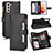 Coque Portefeuille Livre Cuir Etui Clapet BY2 pour Samsung Galaxy S22 5G Petit