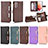 Coque Portefeuille Livre Cuir Etui Clapet BY2 pour Samsung Galaxy S22 5G Petit