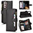 Coque Portefeuille Livre Cuir Etui Clapet BY2 pour Samsung Galaxy S24 5G Petit