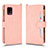 Coque Portefeuille Livre Cuir Etui Clapet BY2 pour Sharp Aquos Zero6 Or Rose