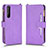 Coque Portefeuille Livre Cuir Etui Clapet BY2 pour Sony Xperia 1 II Violet