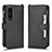 Coque Portefeuille Livre Cuir Etui Clapet BY2 pour Sony Xperia 1 III Noir