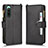 Coque Portefeuille Livre Cuir Etui Clapet BY2 pour Sony Xperia 10 IV SO-52C Noir