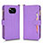 Coque Portefeuille Livre Cuir Etui Clapet BY2 pour Xiaomi Poco X3 Pro Violet