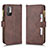 Coque Portefeuille Livre Cuir Etui Clapet BY2 pour Xiaomi Redmi Note 10 JE 5G Marron