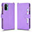 Coque Portefeuille Livre Cuir Etui Clapet BY2 pour Xiaomi Redmi Note 11 SE India 4G Violet