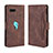 Coque Portefeuille Livre Cuir Etui Clapet BY3 pour Asus ROG Phone II ZS660KL Marron