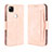 Coque Portefeuille Livre Cuir Etui Clapet BY3 pour Google Pixel 4a Rose