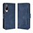 Coque Portefeuille Livre Cuir Etui Clapet BY3 pour HTC Desire 22 Pro 5G Bleu