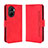 Coque Portefeuille Livre Cuir Etui Clapet BY3 pour Huawei Honor X40i 5G Rouge