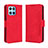 Coque Portefeuille Livre Cuir Etui Clapet BY3 pour Huawei Honor X6 5G Rouge