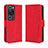 Coque Portefeuille Livre Cuir Etui Clapet BY3 pour Huawei P60 Pro Rouge