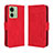 Coque Portefeuille Livre Cuir Etui Clapet BY3 pour Motorola Moto Edge 40 5G Rouge