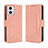 Coque Portefeuille Livre Cuir Etui Clapet BY3 pour Motorola Moto G 5G (2023) Rose