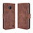 Coque Portefeuille Livre Cuir Etui Clapet BY3 pour Nokia C10 Marron